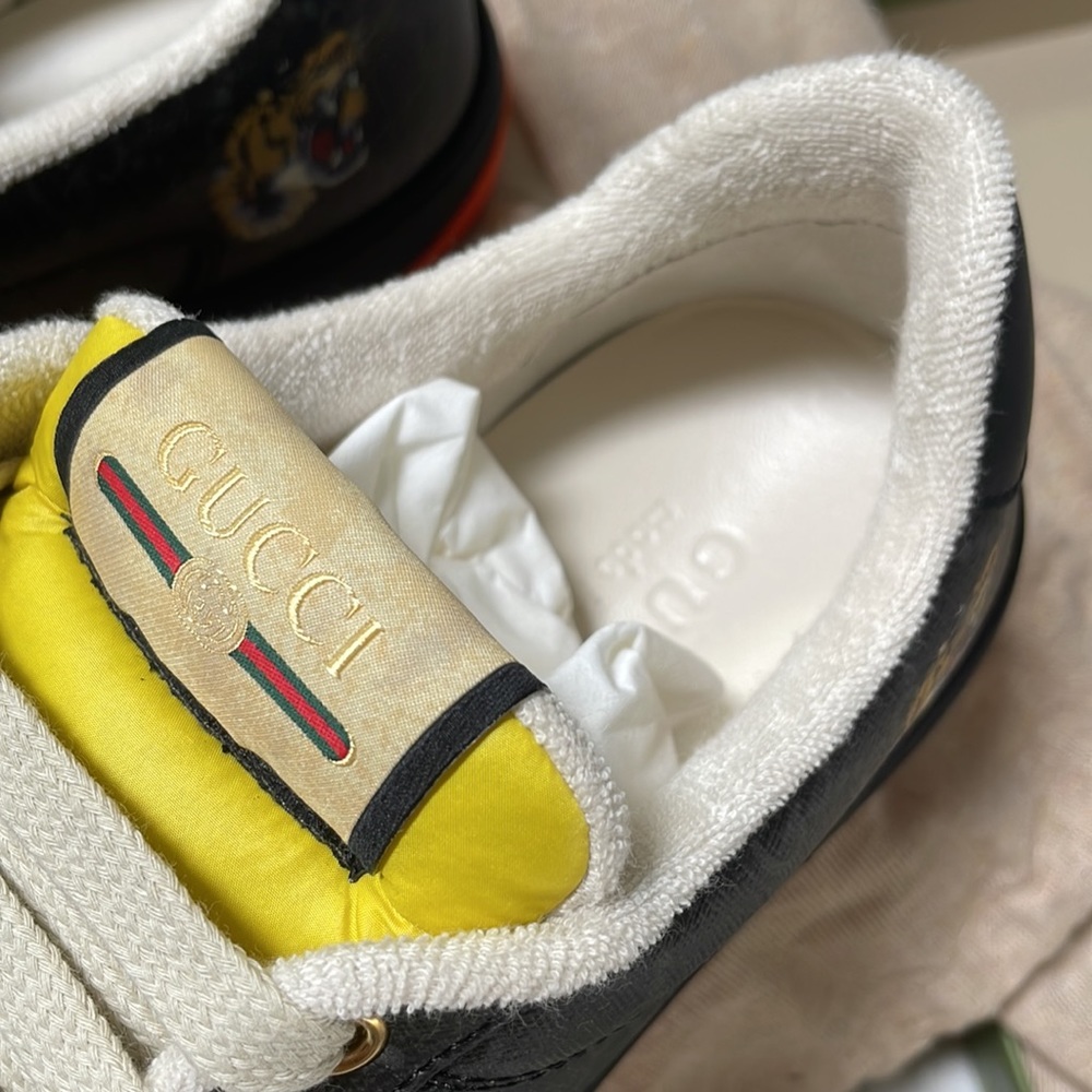 Gucci Limited Edition SCREENER TIGER 🐯 SNEAKERS - Picture 15 of 17